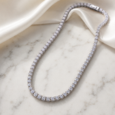 Certified 3mm Moissanite Tennis chain