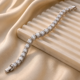 Round Tennis Bracelet 4mm