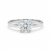 Classic Round Solitaire Ring