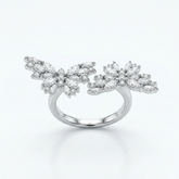 Fancy Shape Butterfly Ring