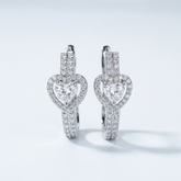 Love Knot Heart Earrings