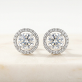 Outer Halo Earrings