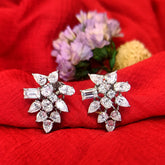 Pear Baguette & Oval Fancy Earring