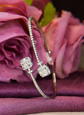 Dual Asscher Delight Bracelet