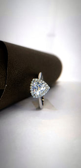 Halo Aura Trillion Ring