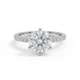 Sunburst Round Ring