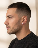 Royal Minimal Classic Stud for Men's