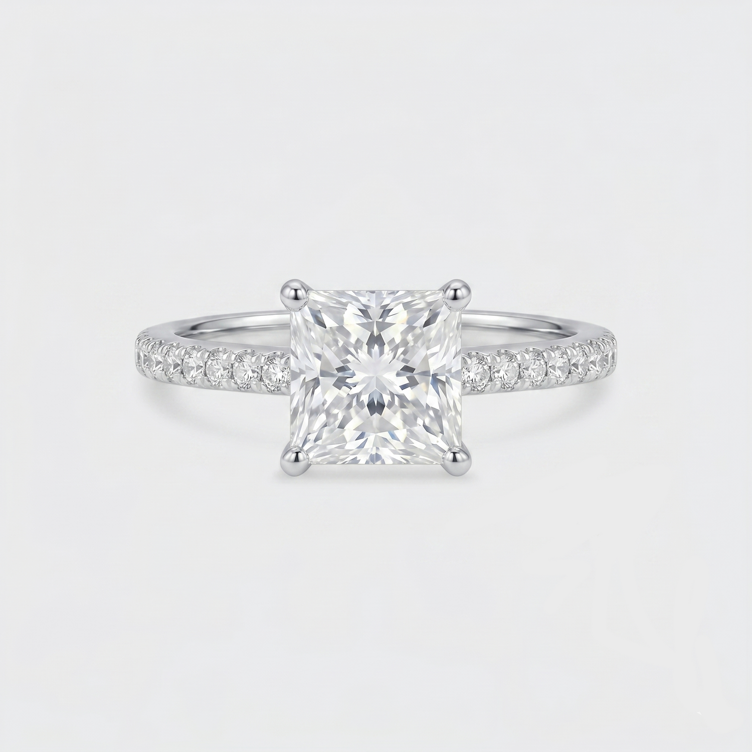 Bold Princess Side Band Ring
