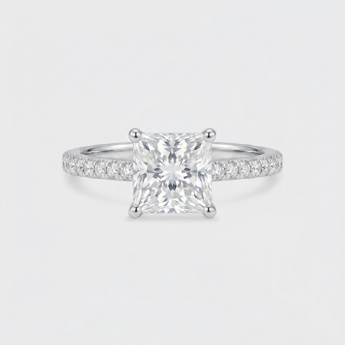 Bold Princess Side Band Ring