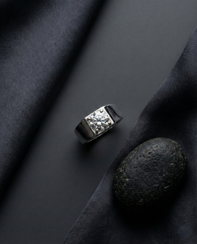 Refined Silver Men’s Band