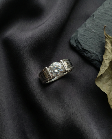 Statement Silver Men’s Ring