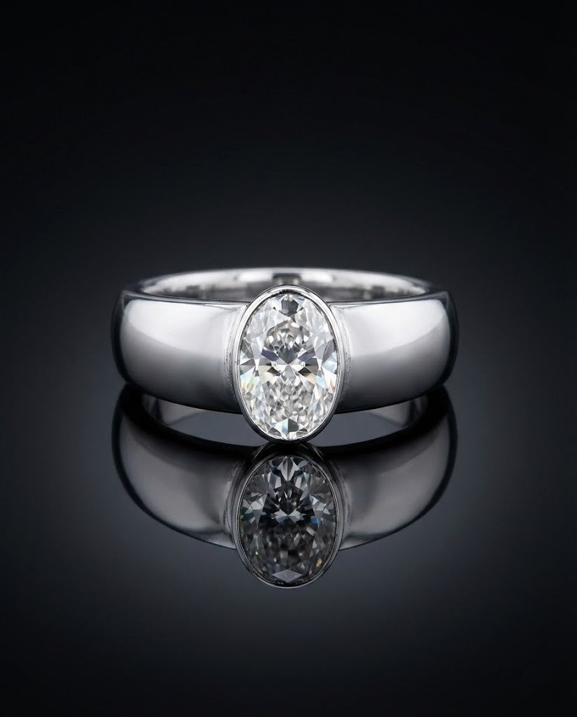 Vintage Signet Oval Men’s Ring