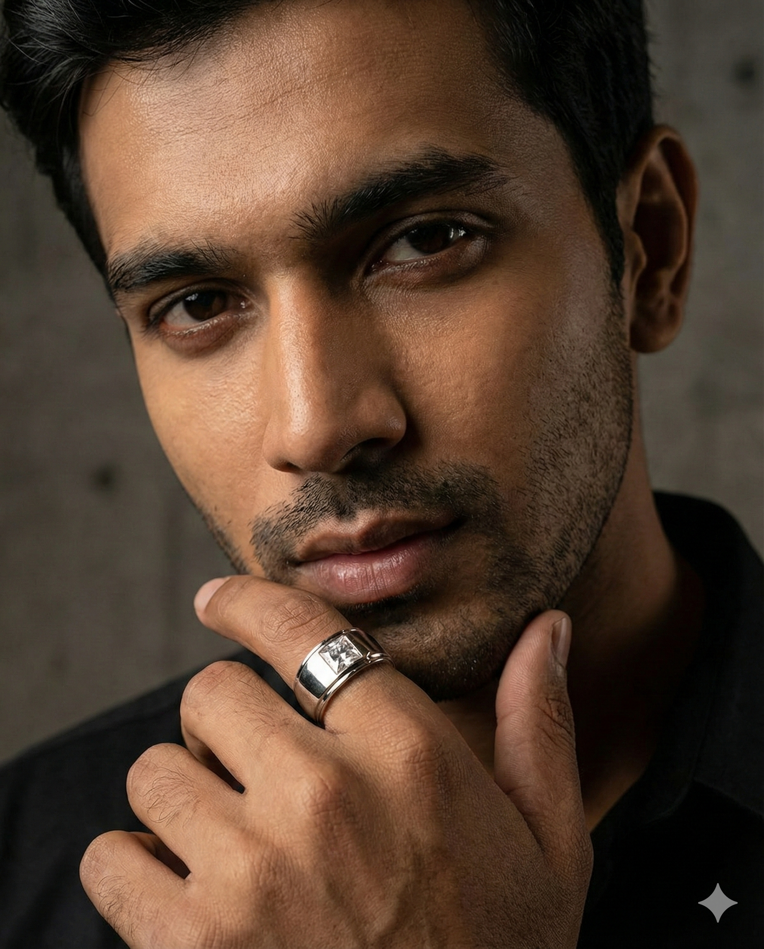 Bold Everyday Princess Men's Ring