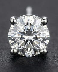 Imperial Luxe Moissanite Stud for Men's