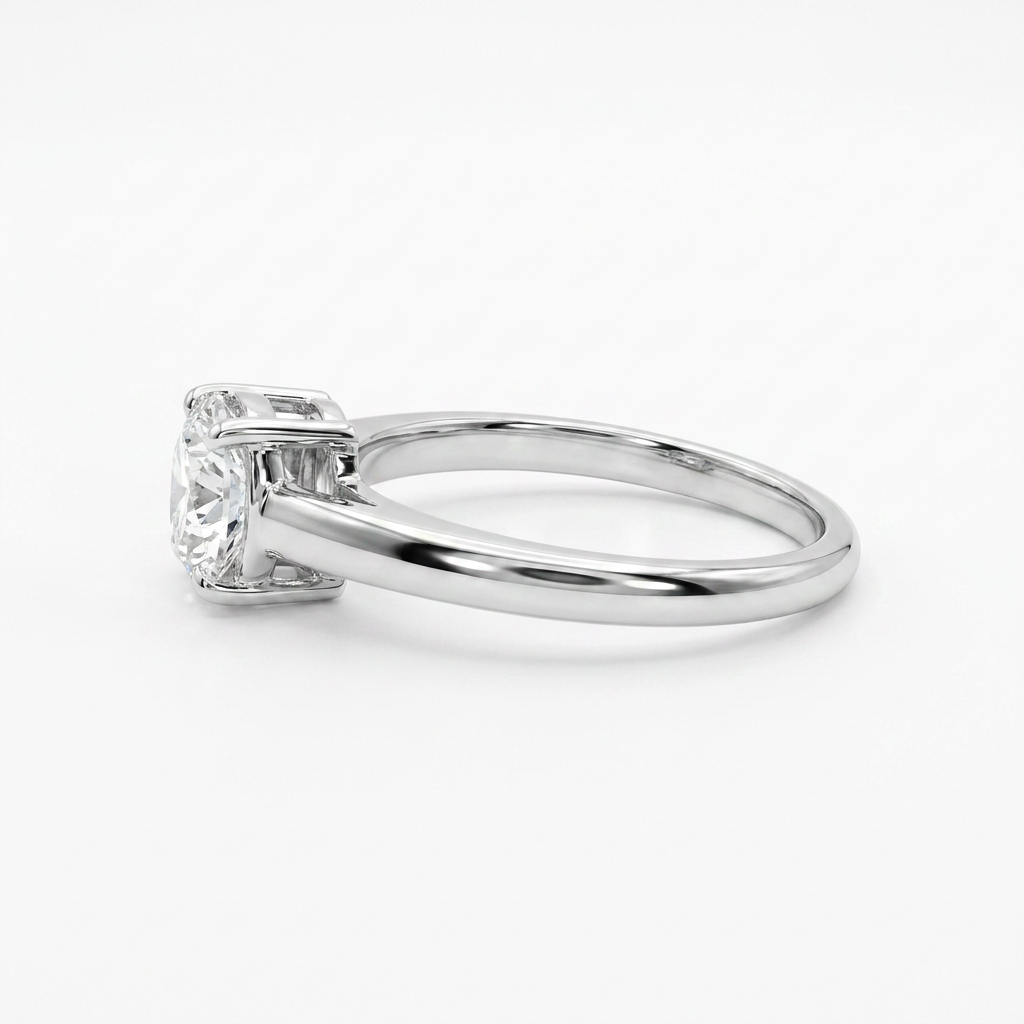 Classic Round Solitaire Ring