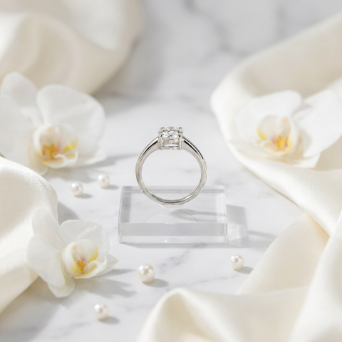 Classic Round Solitaire Ring