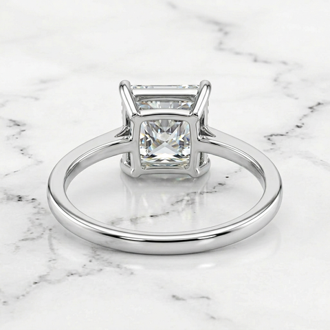 Classic princess Solitaire ring