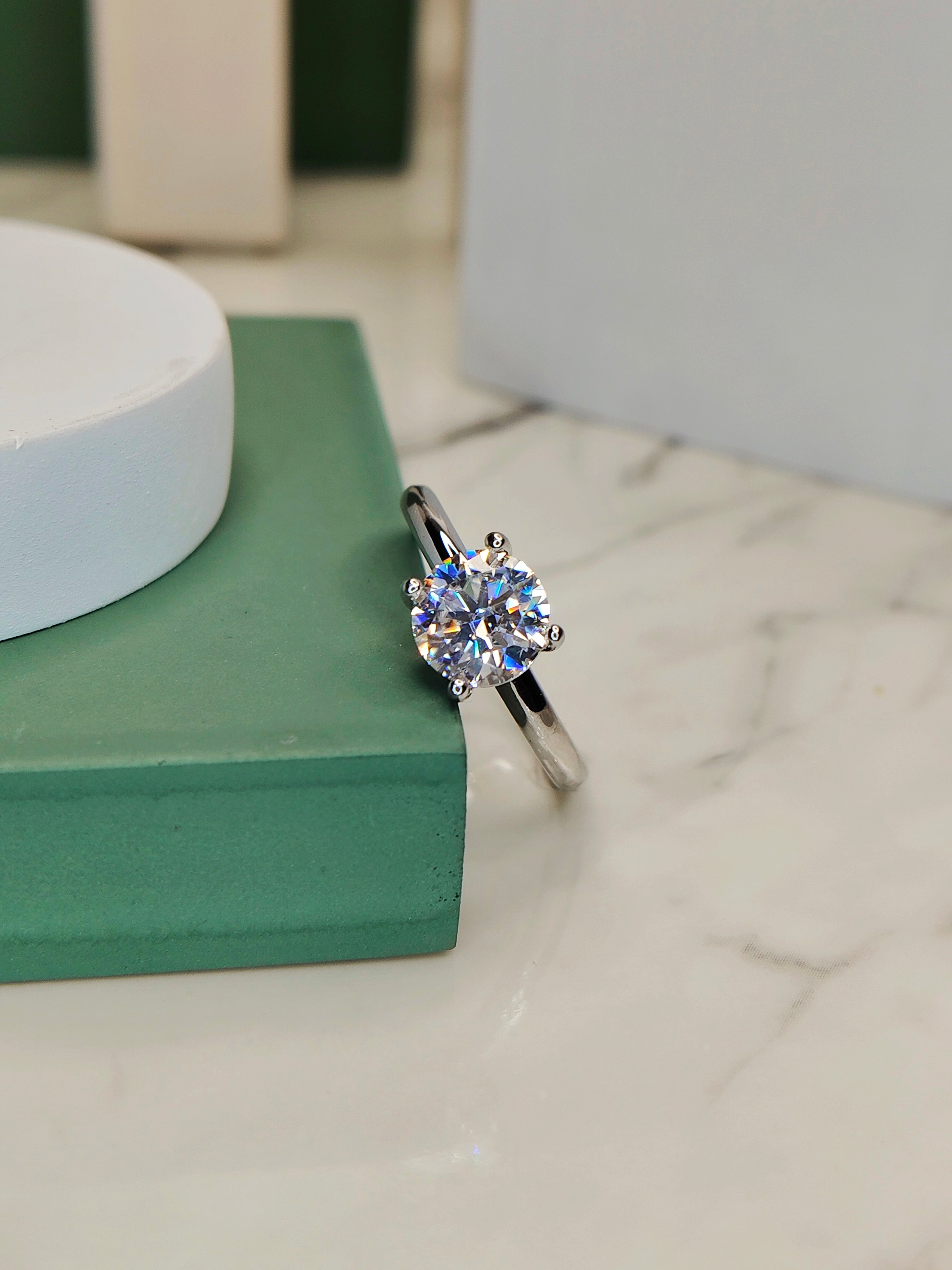 Classic Round Solitaire Ring