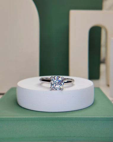 Classic Round Solitaire Ring