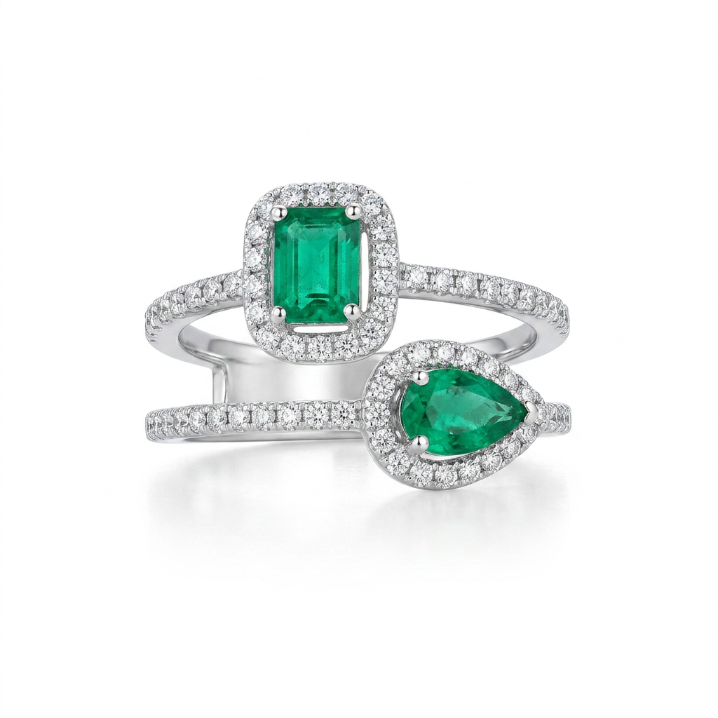 Emerald Pear Majesty