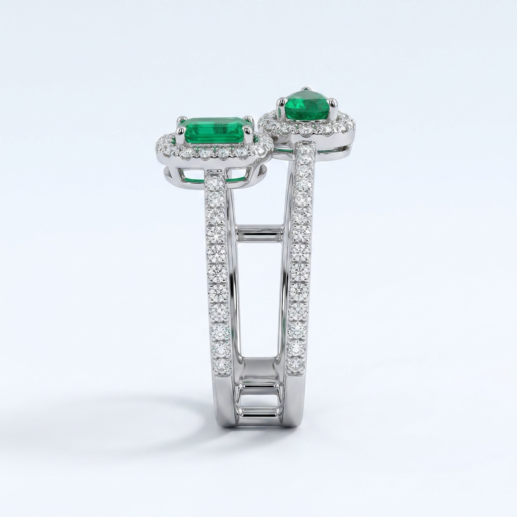 Emerald Pear Majesty