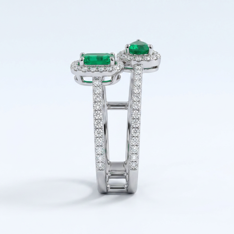 Emerald Pear Majesty