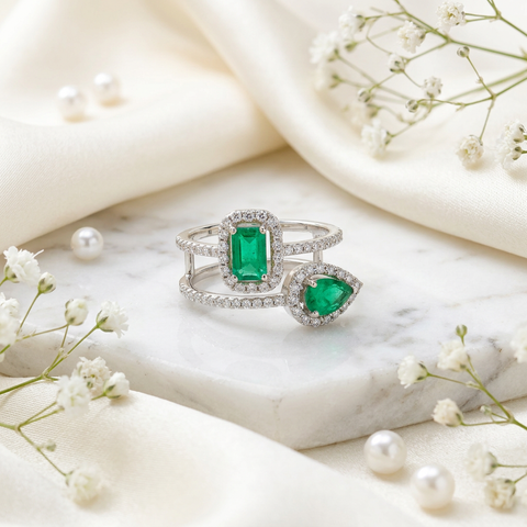 Emerald Pear Majesty