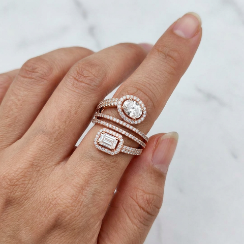 Eternal Grace Oval Ring
