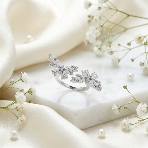 Fancy Shape Butterfly Ring