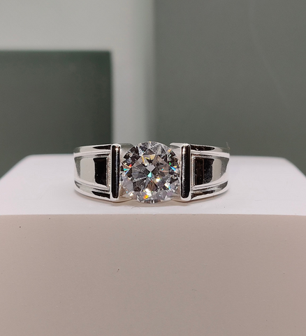 Statement Silver Men’s Ring