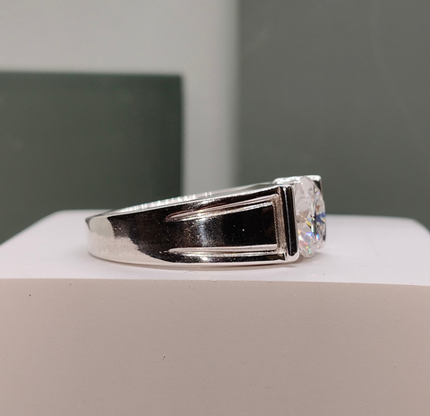 Statement Silver Men’s Ring