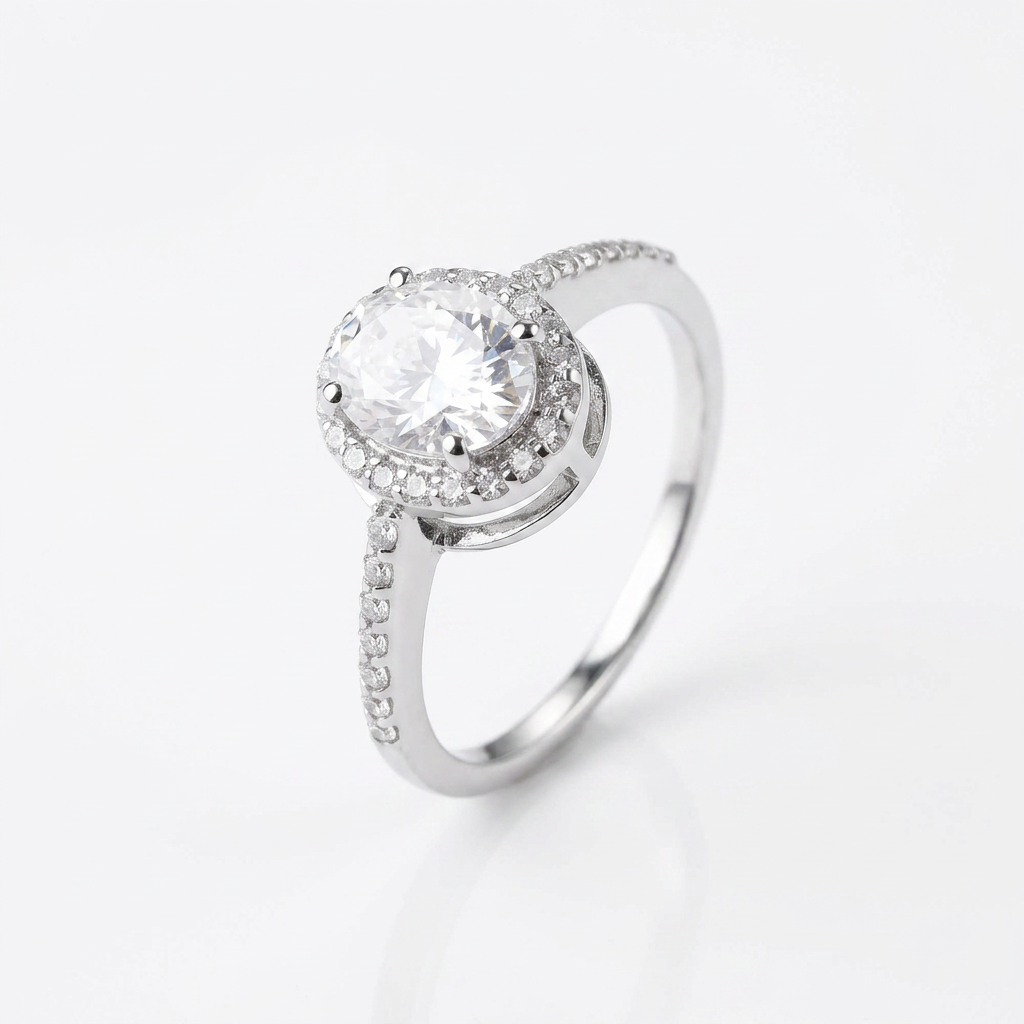 Imperial Oval Halo Ring