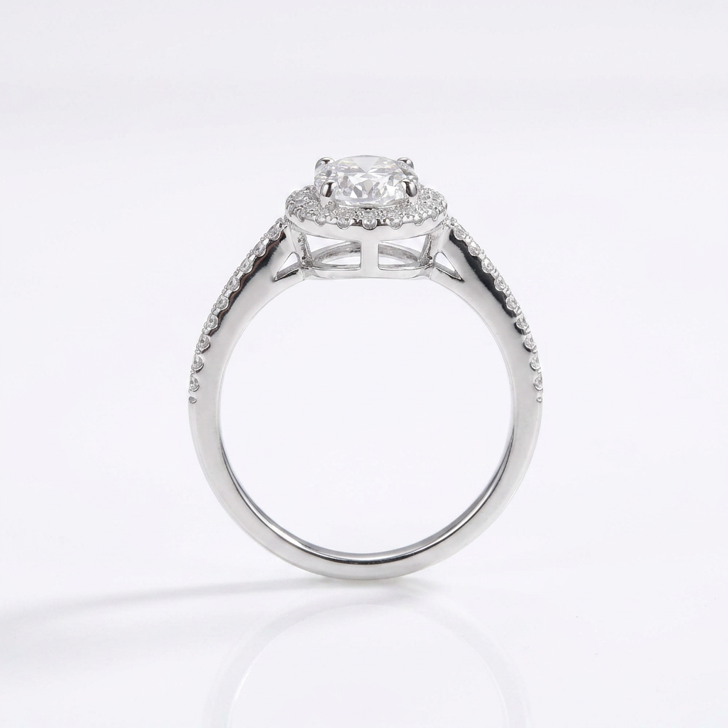 Imperial Oval Halo Ring