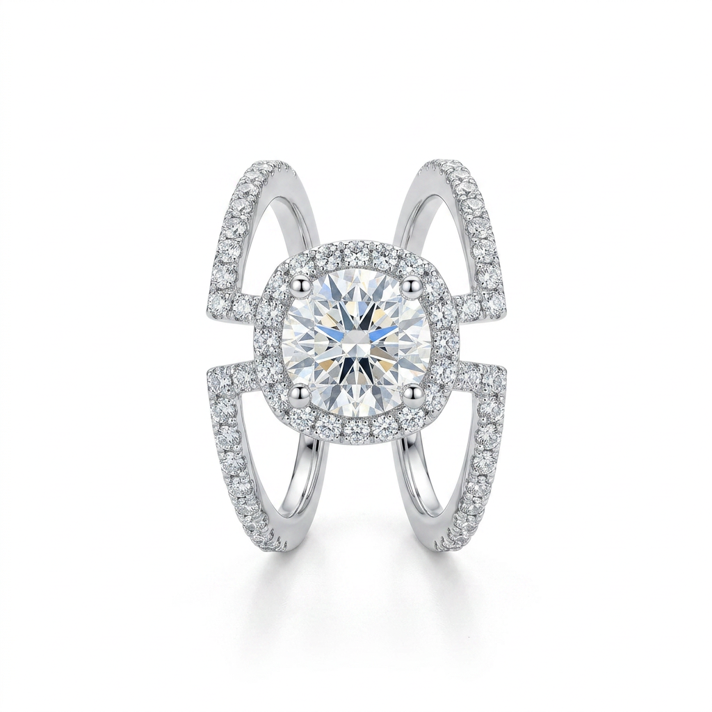 Majestic Sparkle Solitaire