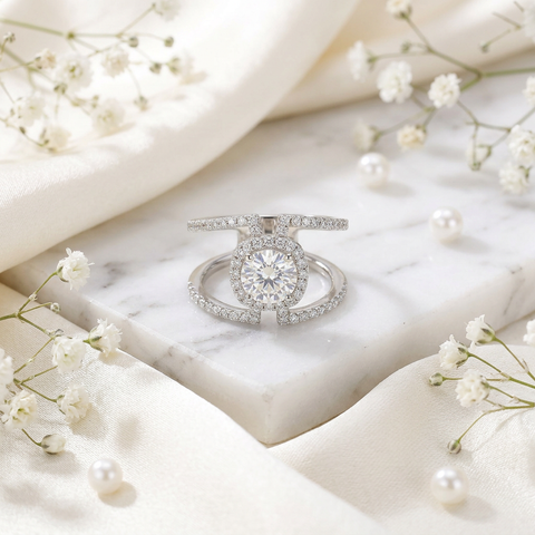 Majestic Sparkle Solitaire