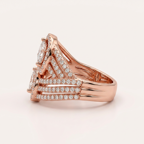 Marquise Rose Gold RIng