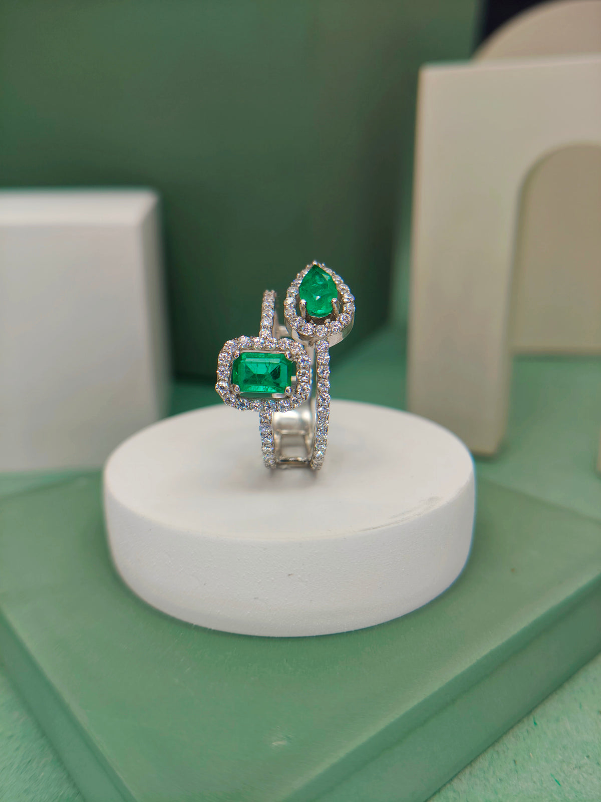 Emerald Pear Majesty