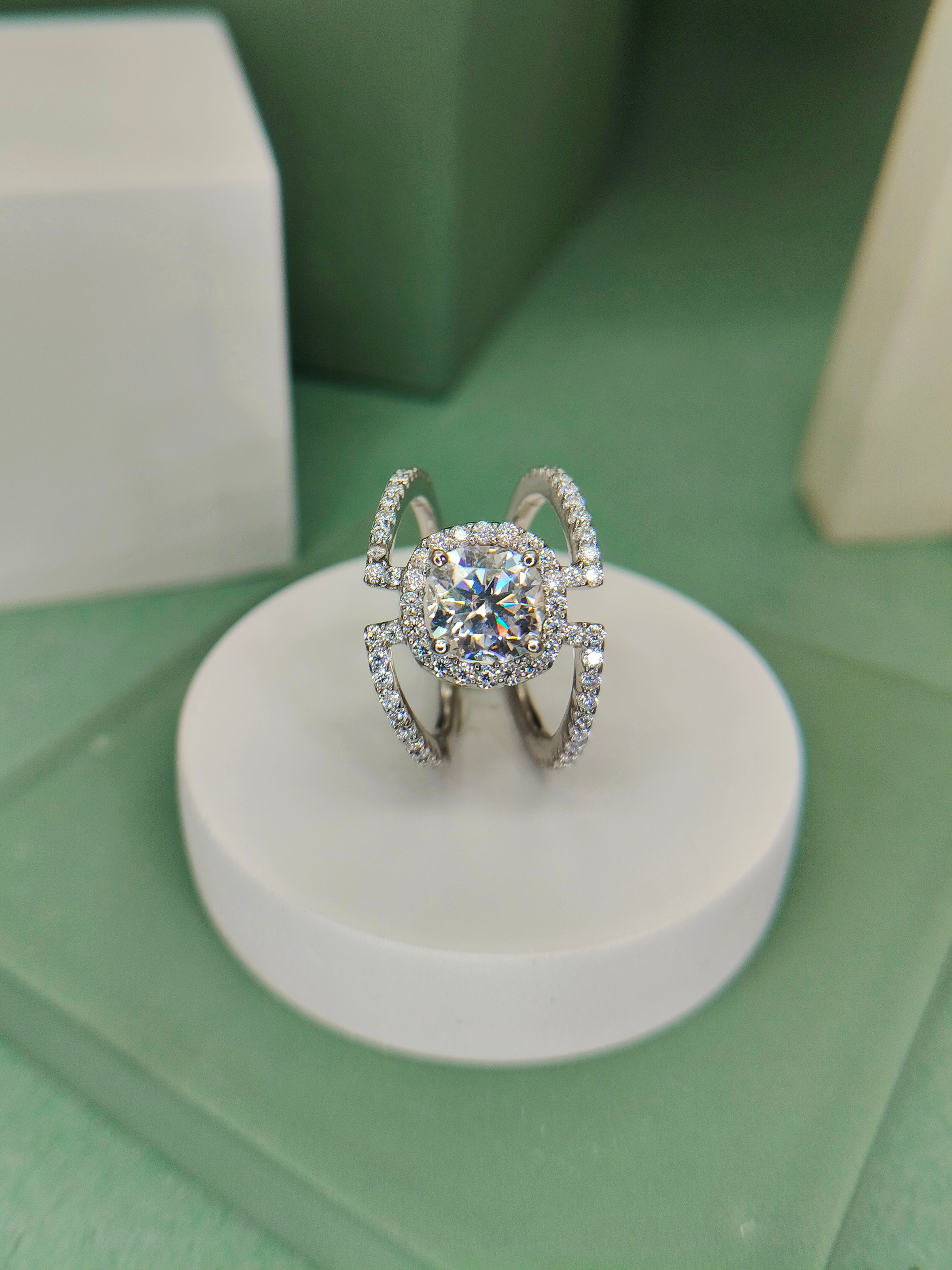 Majestic Sparkle Solitaire