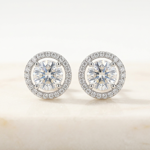 Outer Halo Earrings
