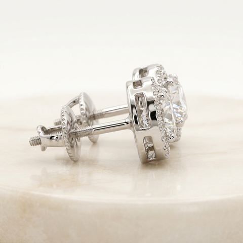 Outer Halo Earrings
