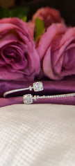 Dual Asscher Delight Bracelet
