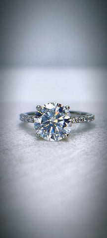 Sunburst Round Ring