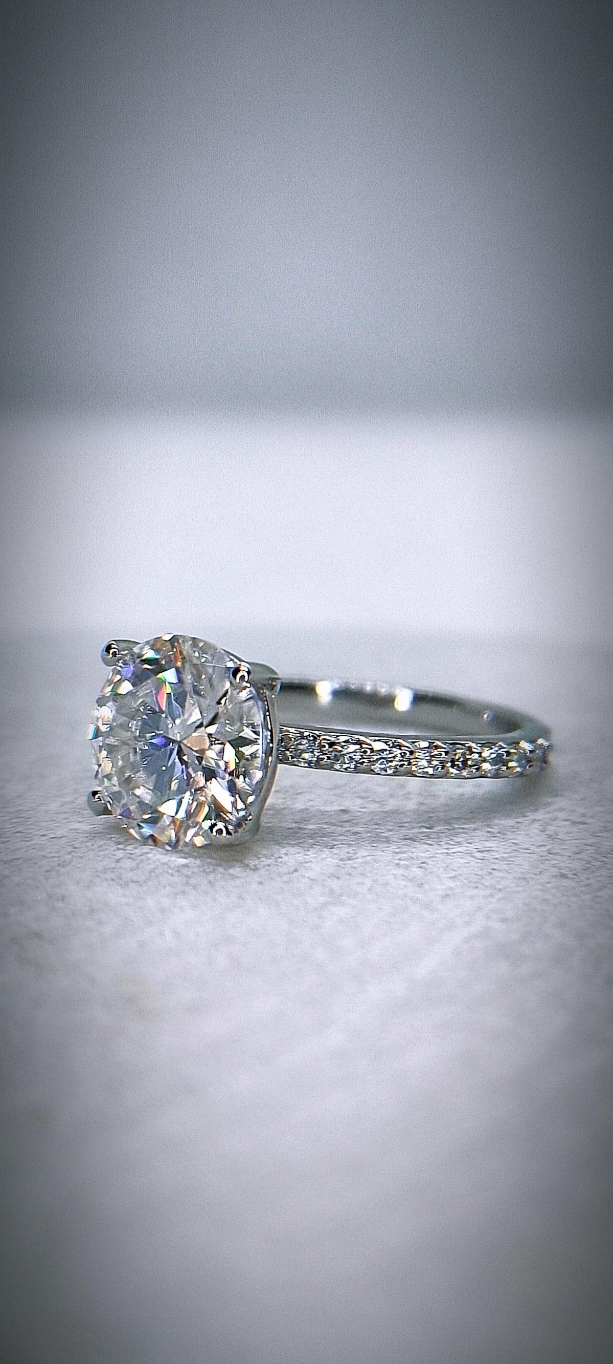 Sunburst Round Ring