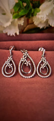 Floral Concentric Pendant Set