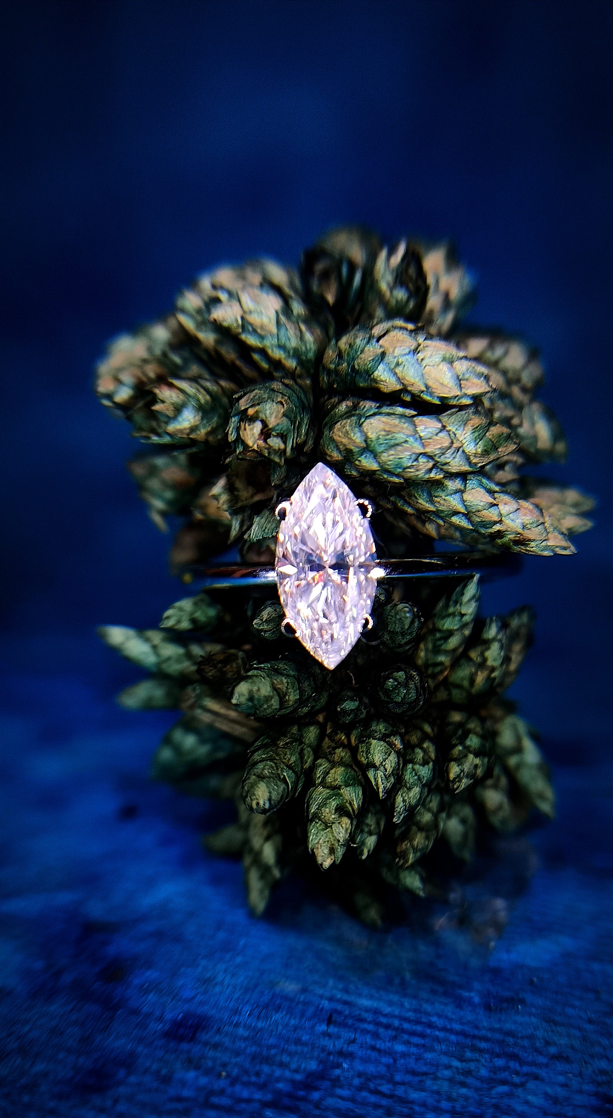 Classic marquise Solitaire ring