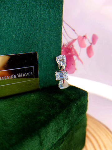Emerald Pear ring