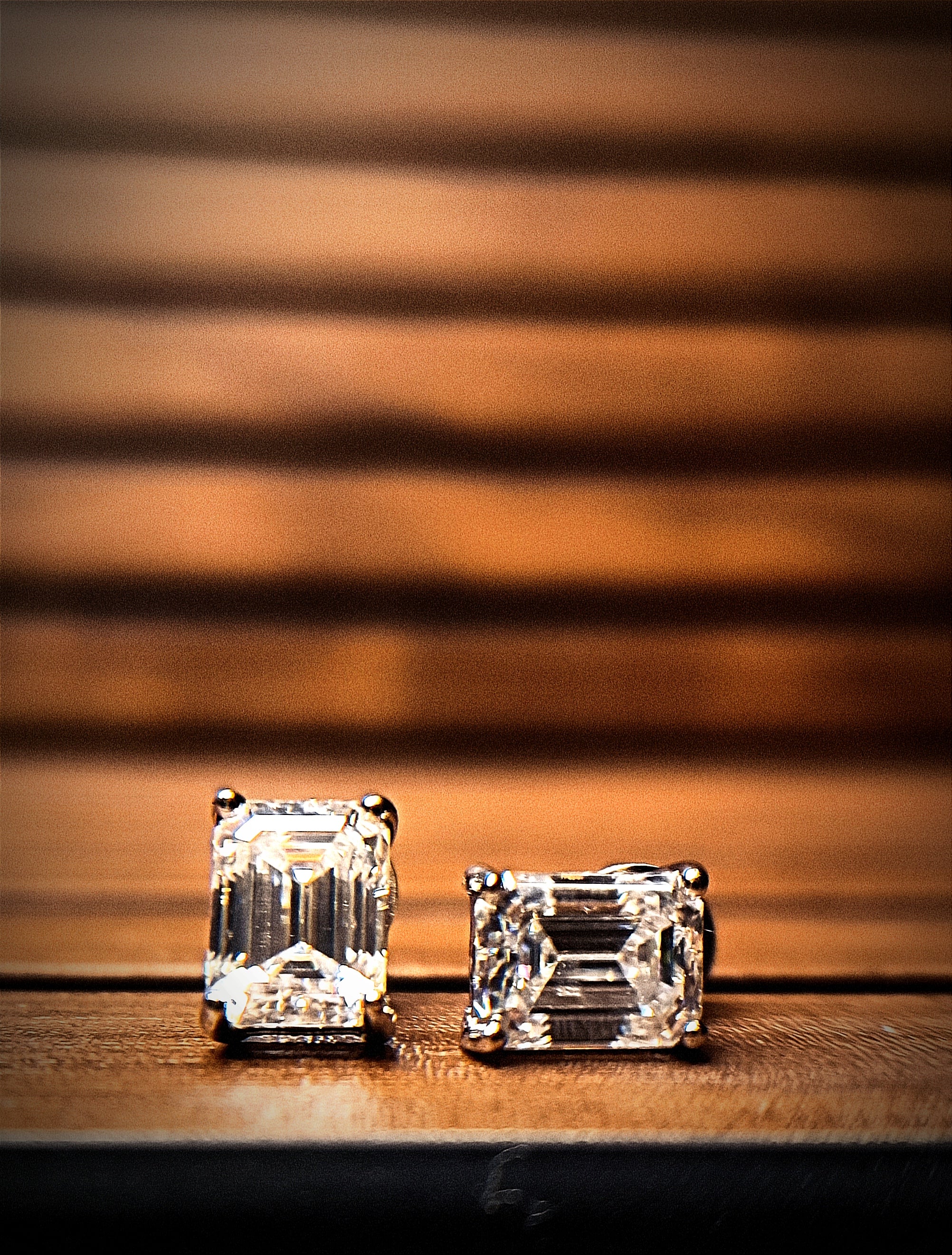 Evergreen Emerald Solitaire Earrings