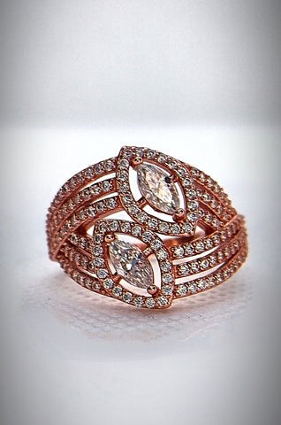 Marquise Rose Gold RIng