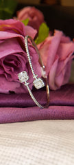 Dual Asscher Delight Bracelet