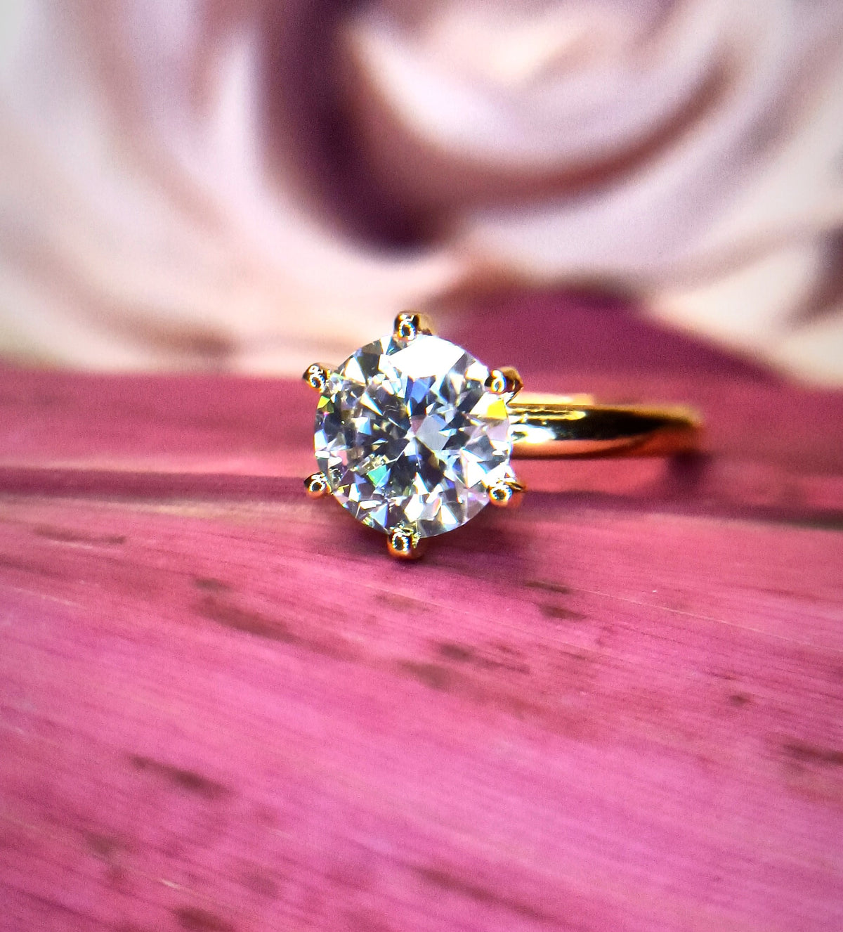 Timeless Round Solitaire Ring